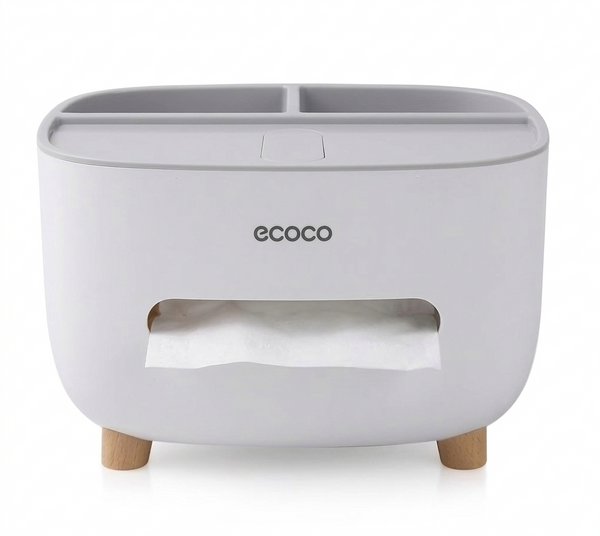 Creative Tissue Box & Remote Organizer