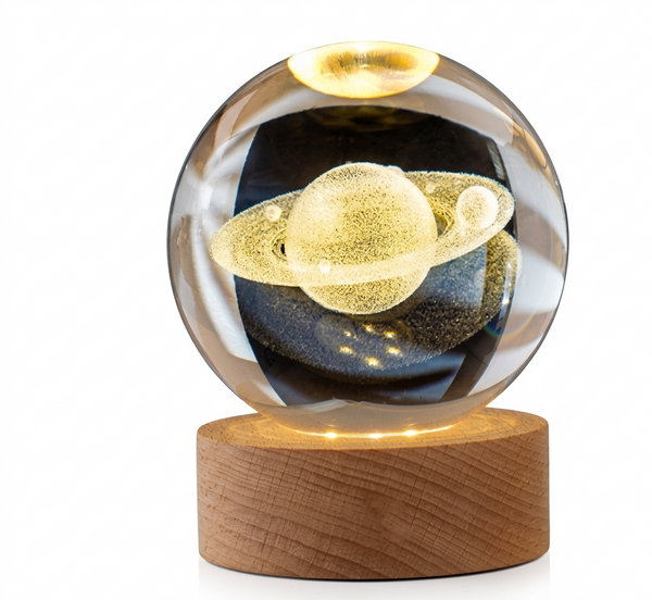 Crystal Ball RGB Lamp (Large, with Remote)