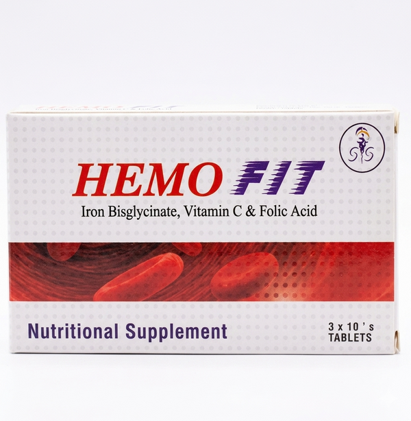 HEMO FIT Tablets | Iron, Vitamin C & Folic Acid